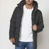 Koroshi Chaqueta Hombre - Winterjas - Black