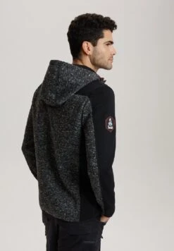 Diverse Dkr Cross 4 - Sweater Met Rits - Black Melange -Modex Winkel 5d8b6fcf4966455785989c9c334cca3f