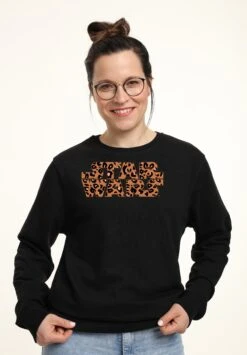 Star Wars: Classic Star Wars Logo Cheetah Fill - Sweater - Black