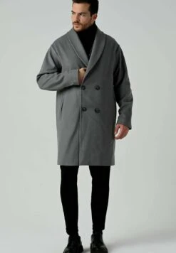 Halflange Jas - Grey -Modex Winkel 5e2056a91f2d4840a2f501850364ba2c