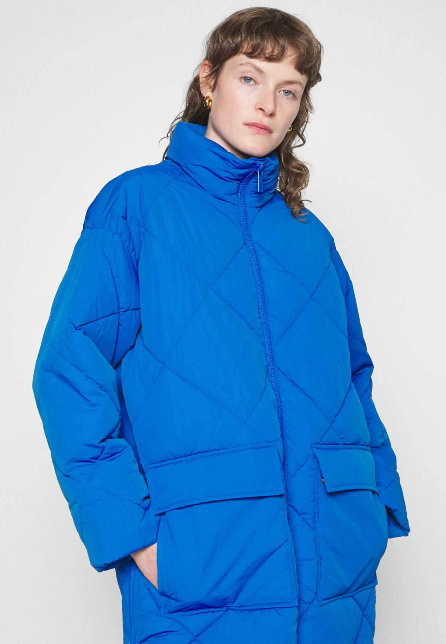 Selected Femme Slfheidi Puffer Jacket - Winterjas - Princess Blue 4 Selected Femme Slfheidi Puffer Jacket - Winterjas - Princess Blue - Afbeelding 4