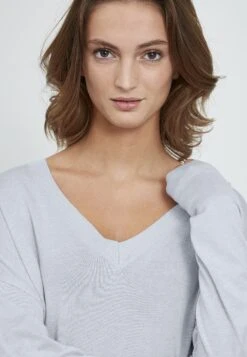 B.young Vneck - Trui - Kentucky Blue Melange -Modex Winkel 5e72857852af41139c13dc427bf1b401