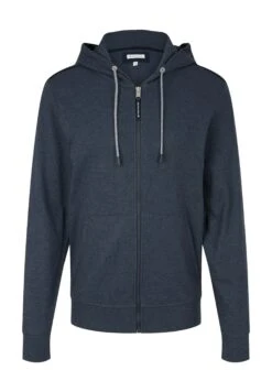 Tom Tailor Basic- Sweater Met Rits - Sky Captain Blue White Melange -Modex Winkel 5f4598cdc3a942f6b6eeadc068d453ed