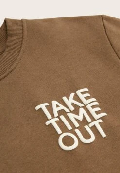 Tom Tailor Mit Textprint  - Sweater - Medium Brown -Modex Winkel 5f6bb70af9ba42799b0d5329526d3327