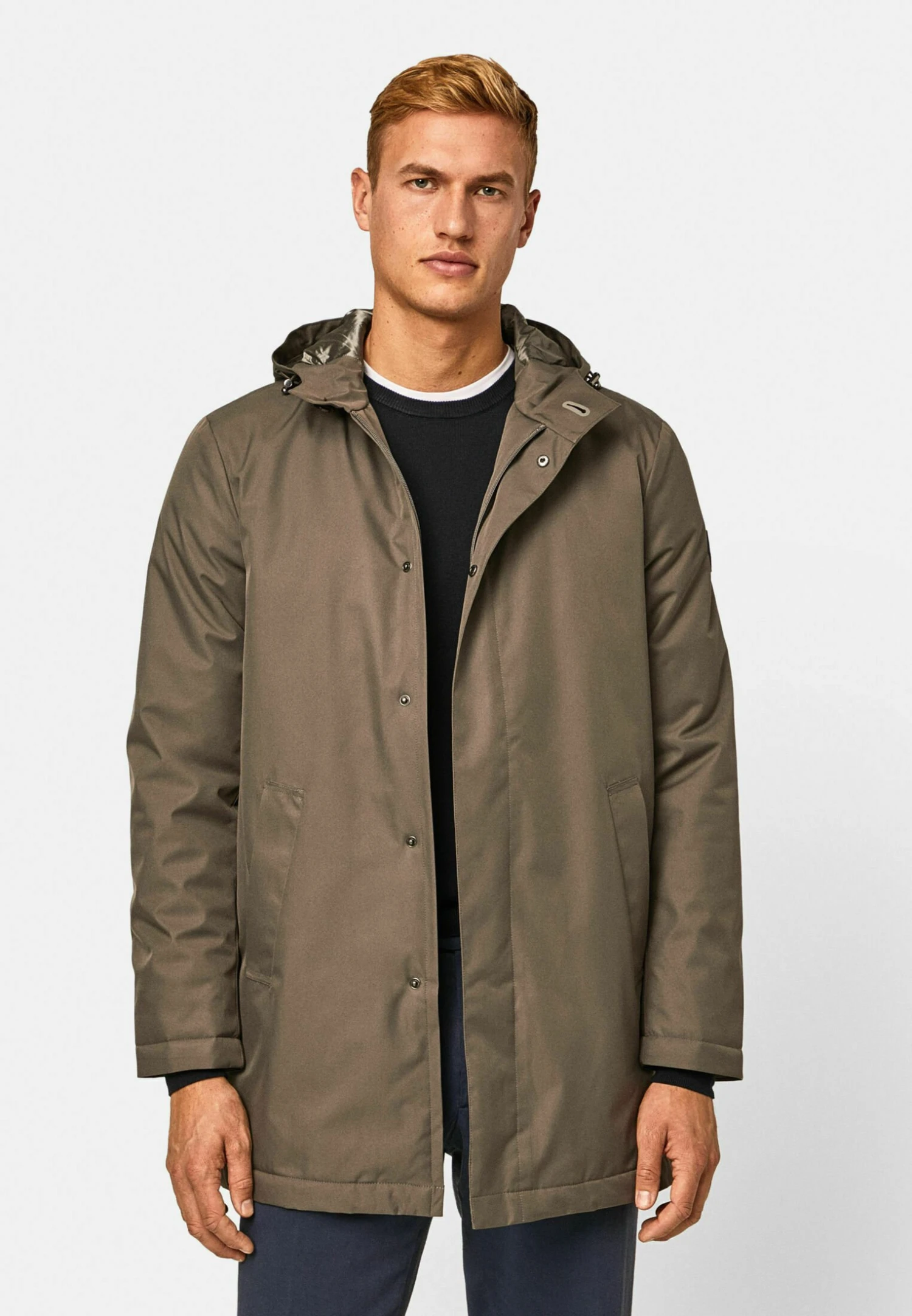 Hackett London Parka - Grey 1 Hackett London Parka - Grey