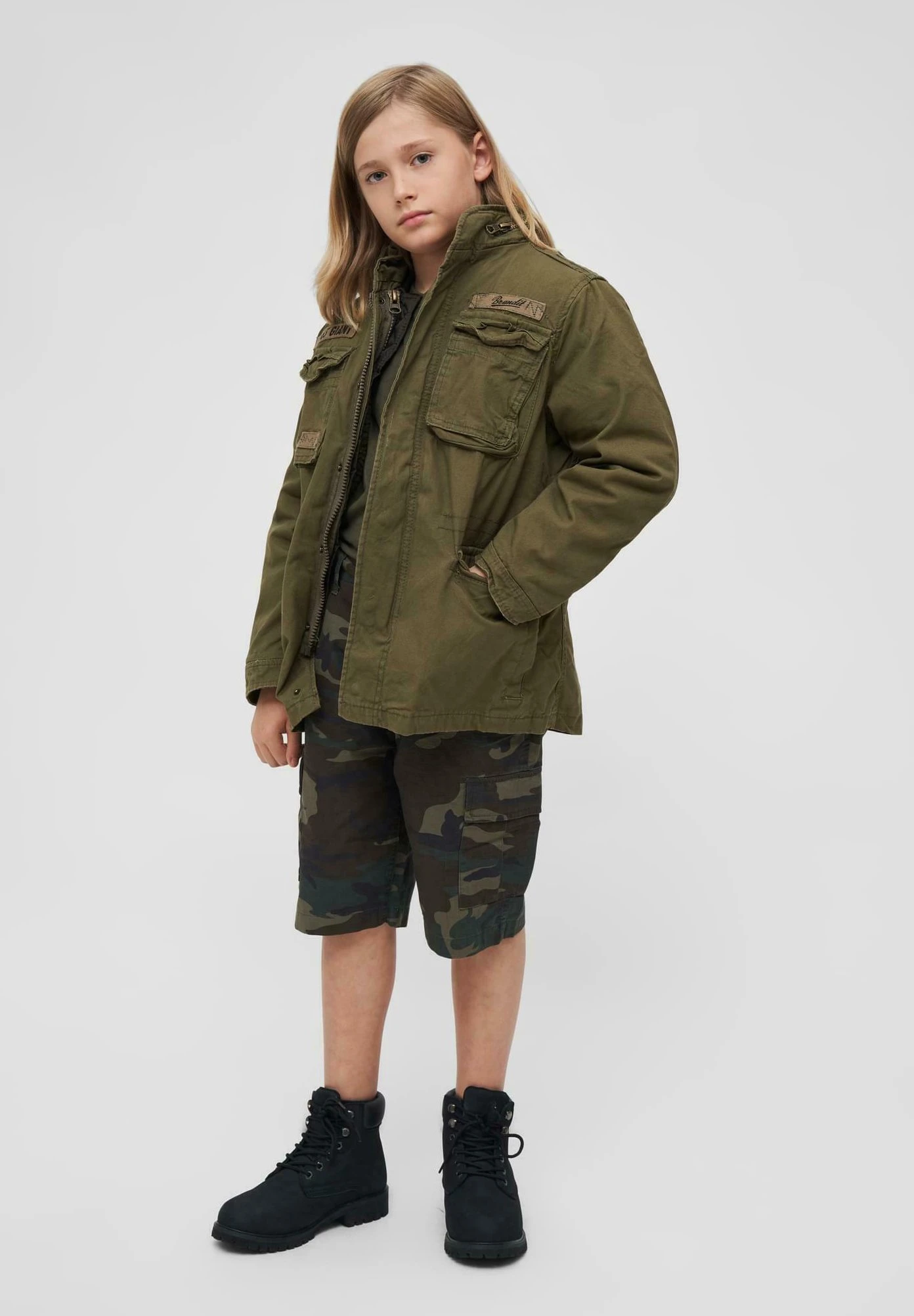 Brandit Parka - Olive 2 Brandit Parka - Olive - Afbeelding 2