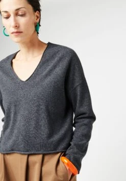 RODIER V-Neck - Trui - Gris Moyen -Modex Winkel 616c97d03943456f86fce398445783a6