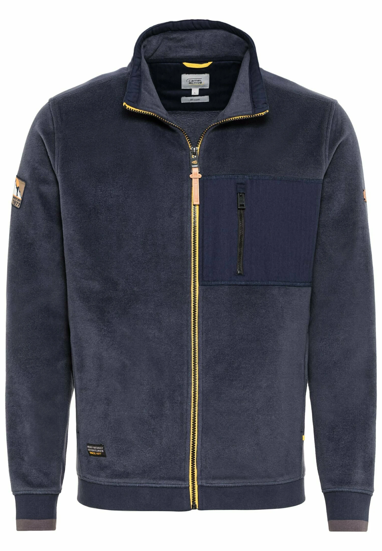 Camel Active Fleecejas - Night Blue 6 Camel Active Fleecejas - Night Blue - Afbeelding 6