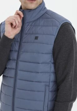 Solid Sdsörenson - Bodywarmer - China Blue -Modex Winkel 645535760f364f99b3bde5d538d3d73f