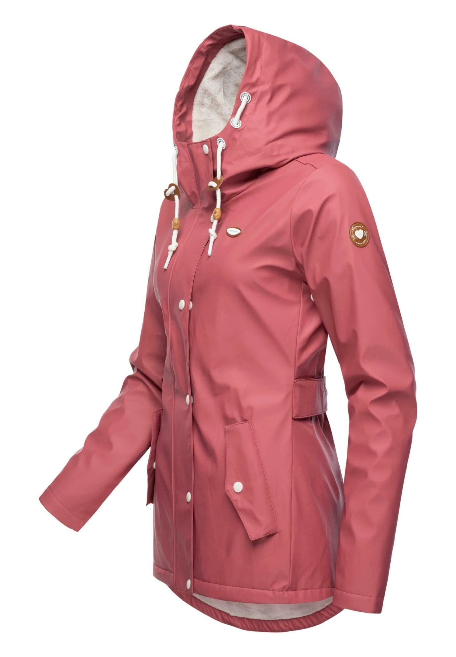 Ragwear Marge - Regenjas - Rose 2 Ragwear Marge - Regenjas - Rose - Afbeelding 2