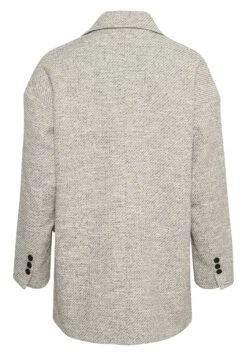 Part Two Sarikapw Otw - Mantel - Salt And Pepper Weave -Modex Winkel 65414ef4fcf2497e9b83434934e82b06