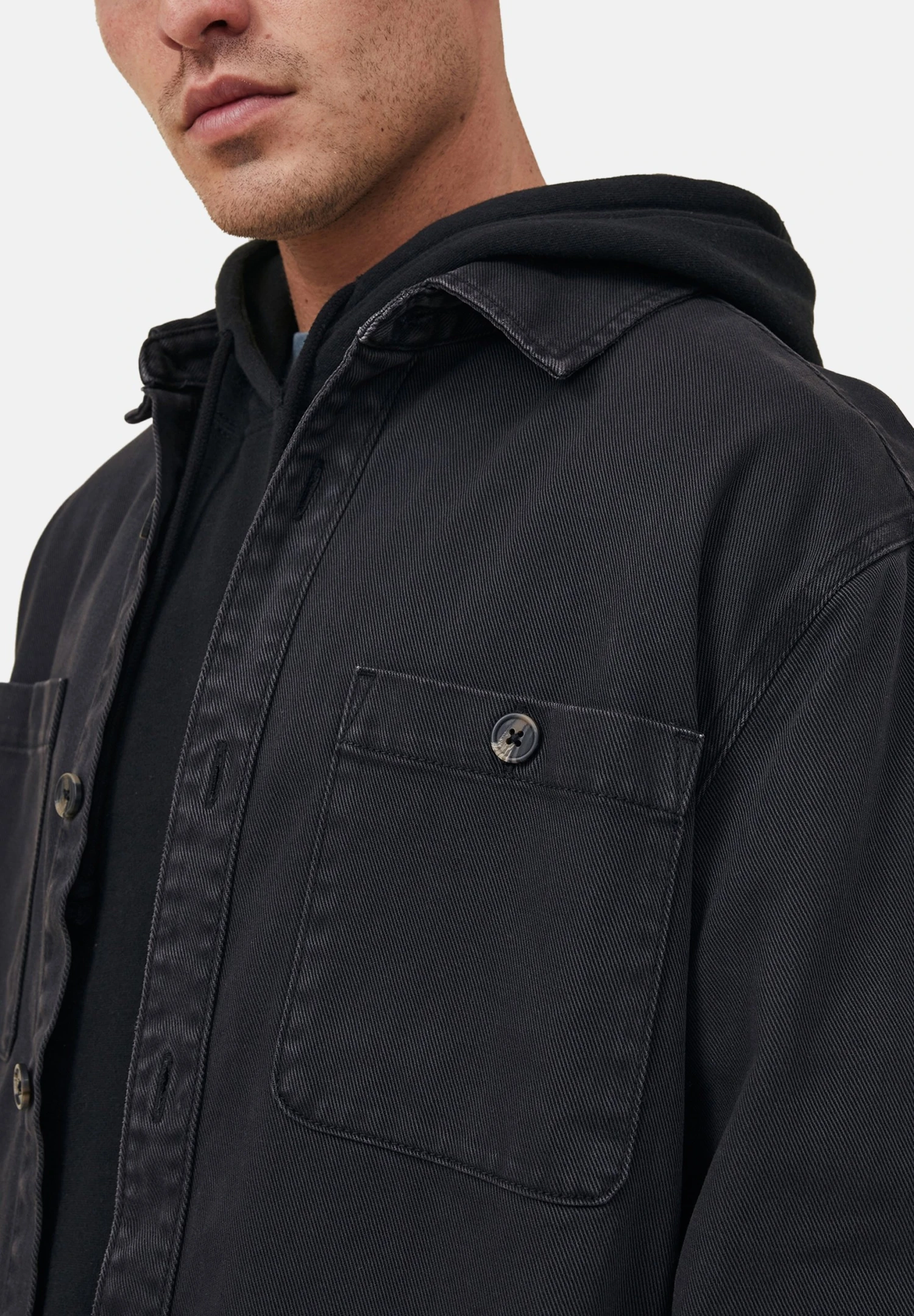 COTTON ON Heavy - Spijkerjas - Black 4 COTTON ON Heavy - Spijkerjas - Black - Afbeelding 4