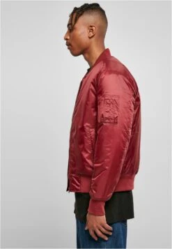 Build Your Brand Bomberjacks - Burgundy -Modex Winkel 65b5d4451e57477080d6398d09e86305