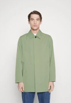 NN07 Kim - Halflange Jas - Oil Green