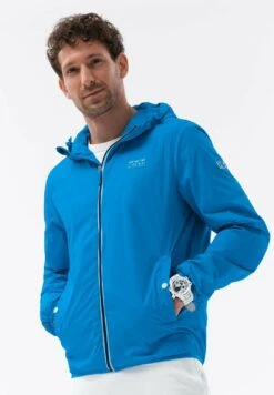 Hooded Wind Om Janp - Jas - Blue