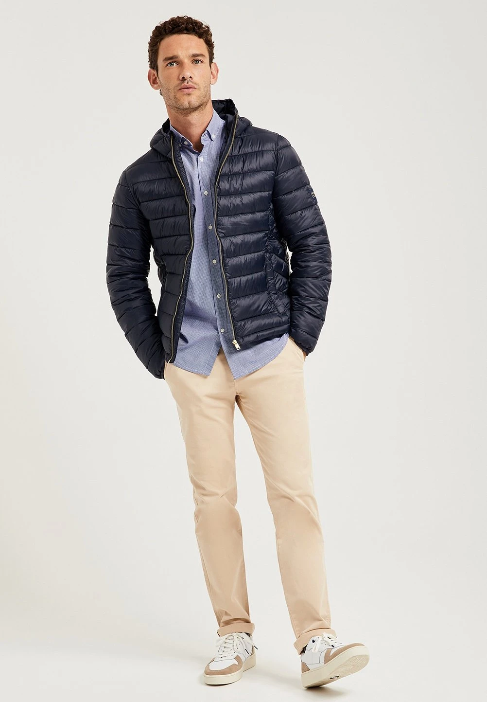 POLO CLUB Ultralight Hooded Mickael - Winterjas - Navy 2 POLO CLUB Ultralight Hooded Mickael - Winterjas - Navy - Afbeelding 2