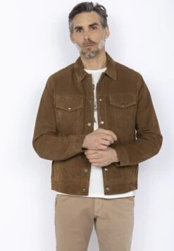 Schott Trucker - Leren Jas - Rouille