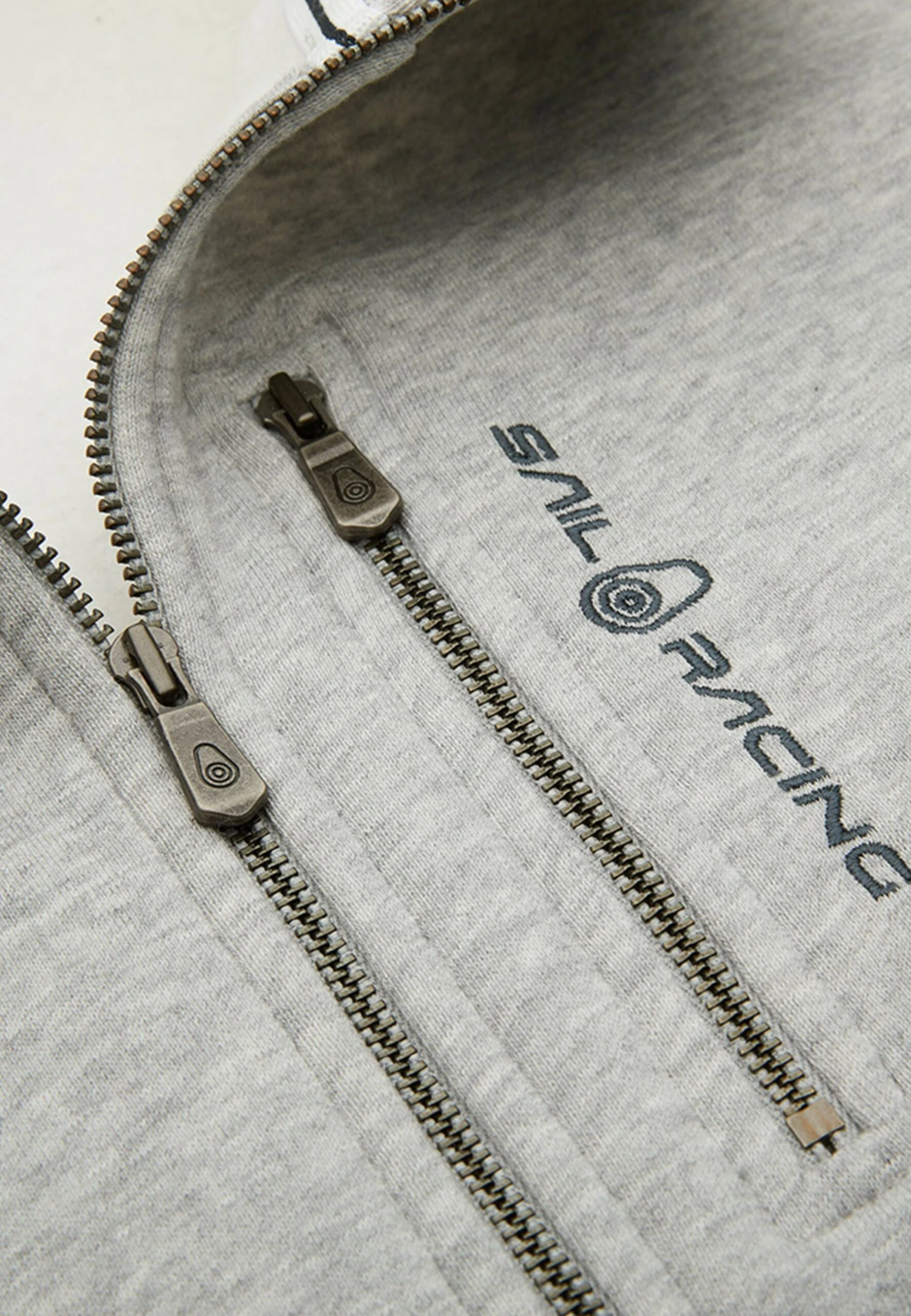 Sail Racing Hood W Gale - Sweater Met Rits - Grey Melange 3 Sail Racing Hood W Gale - Sweater Met Rits - Grey Melange - Afbeelding 3