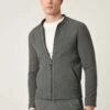 Zippered Spring- Bomberjacks - Grey