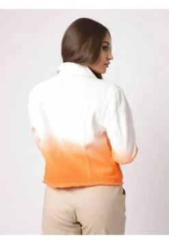 Spijkerjas - Orange -Modex Winkel 6d6fdd03b662442c9f31d45963f74c9c