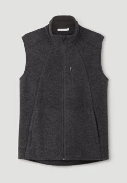 Wollfleece - Bodywarmer - Anthrazit -Modex Winkel 6e84383b502a4668a468d73afd639ac5