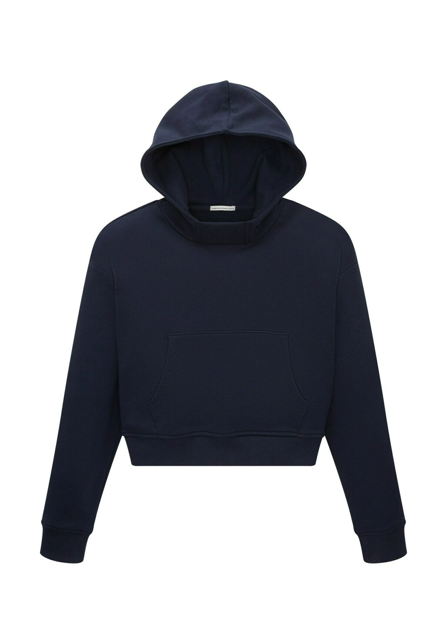 Tom Tailor Strick Cropped - Hoodie - Sky Captain Blue 1 Tom Tailor Strick Cropped - Hoodie - Sky Captain Blue