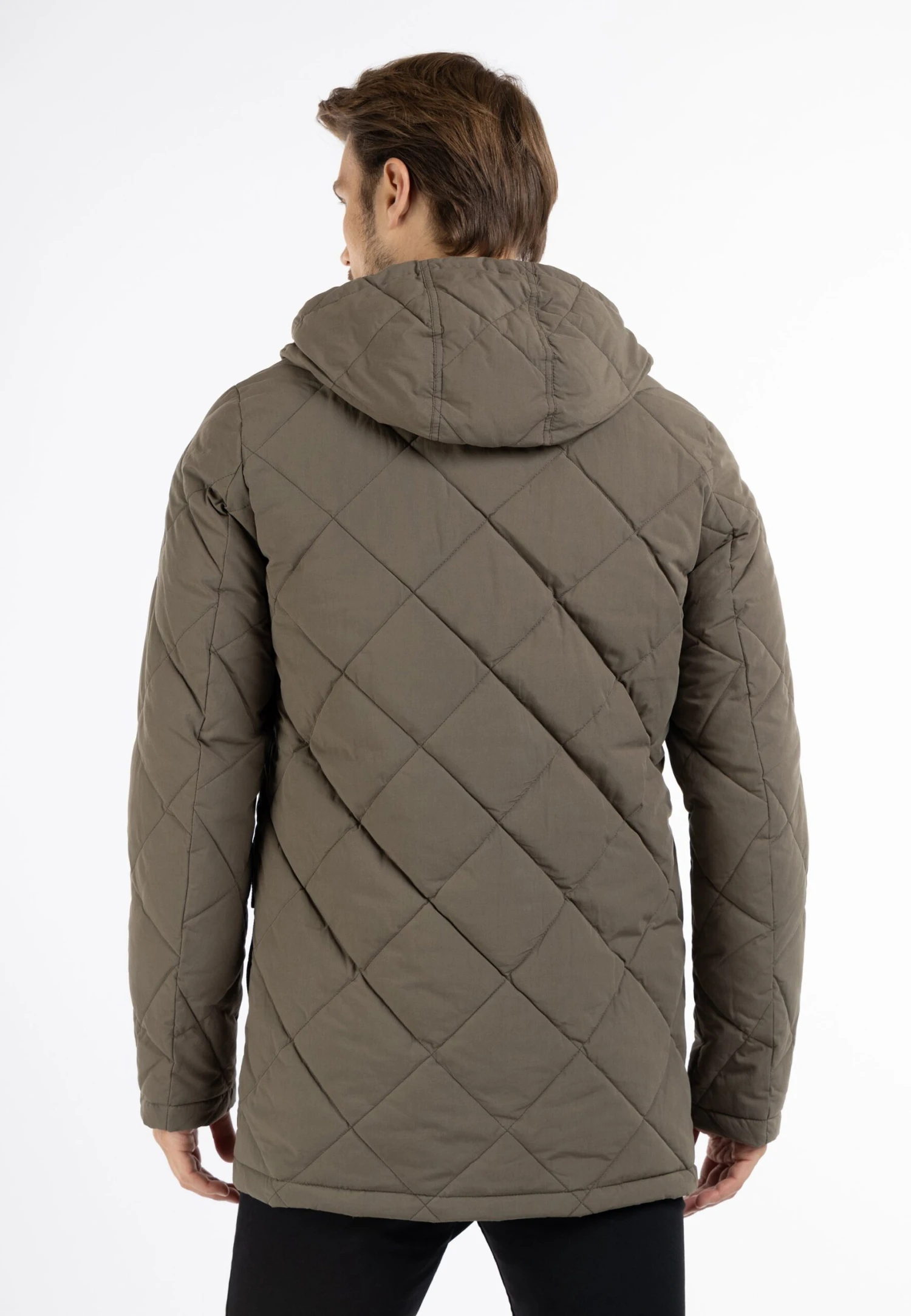 Dreimaster Übergangs Mit Leichter- Winterjas - Oliv 3 Dreimaster Übergangs Mit Leichter- Winterjas - Oliv - Afbeelding 3