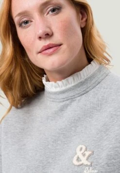 Zero Sweater - Light Grey Melange -Modex Winkel 720bf843b8724b0c857e560cc0637006