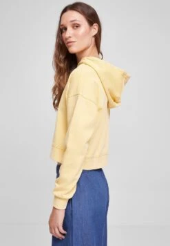 URBAN CLASSICS Short Flower Embroidery Terry - Hoodie - Vintagesun -Modex Winkel 722822a9301e4414af2bf0d02d0bc42d