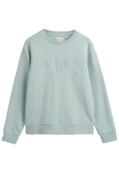 Gant Tonal Archive Shield - Sweater - Dusty Turquoise 9 Gant Tonal Archive Shield - Sweater - Dusty Turquoise -Modex Winkel 726d8629b10d4b22a4a794b70c424a46