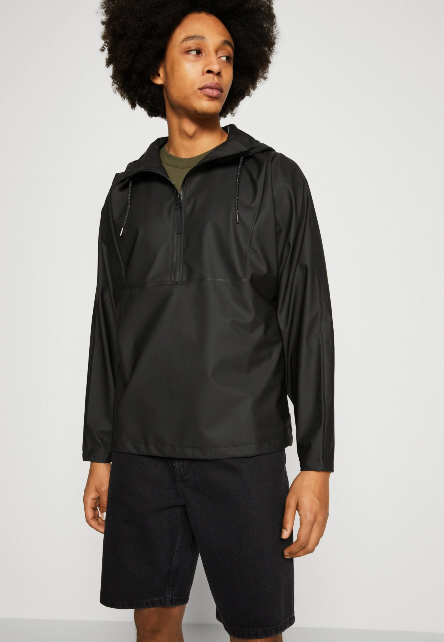 Rains Anorak Unisex - Windjack - Black 4 Rains Anorak Unisex - Windjack - Black - Afbeelding 4