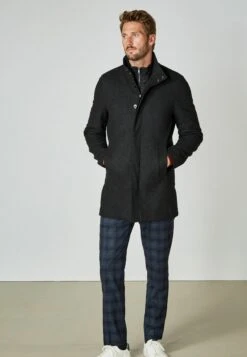 Next Signature Italian Rich With Removable Gile - Mantel - Charcoal Grey -Modex Winkel 73d02ea574eb467cacf4cc2784f3d7ed