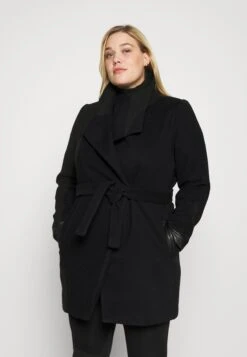 Vero Moda Curve Vmcalasissel - Mantel - Black