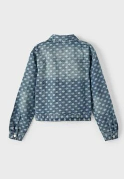 Print Denim Jacket - Spijkerjas - Medium Blue Denim -Modex Winkel 75248639e6ee4f2dac5ce546c140188c
