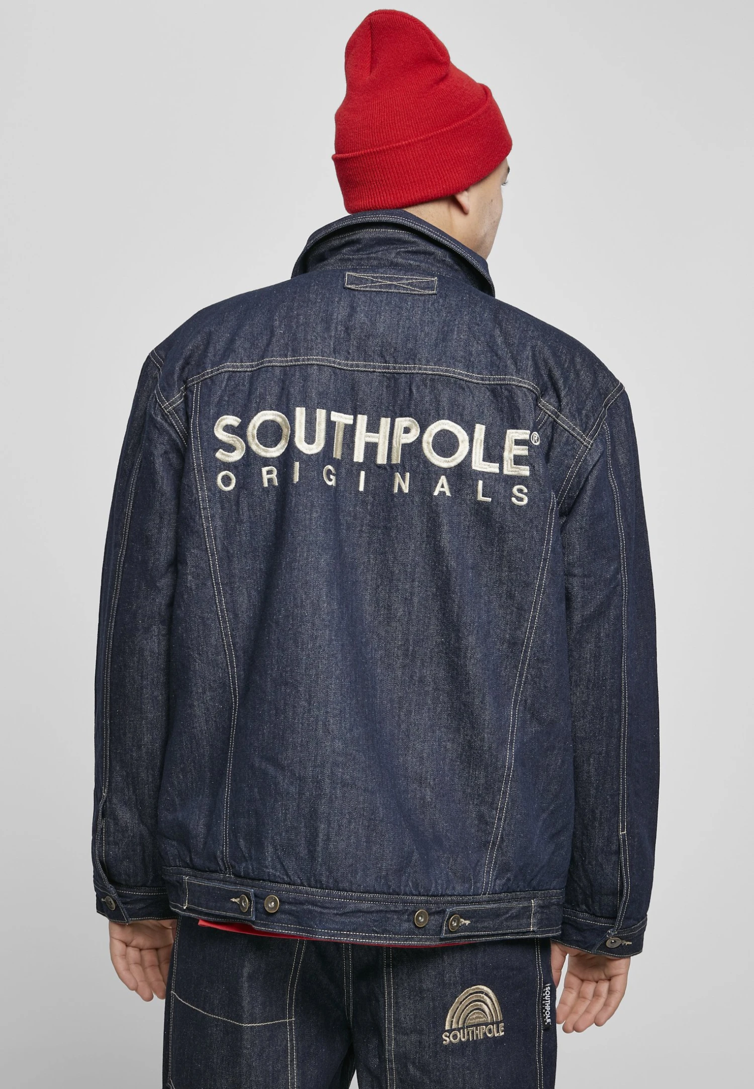 Southpole Herren - Spijkerjas - Raw Indigo 3 Southpole Herren - Spijkerjas - Raw Indigo - Afbeelding 3