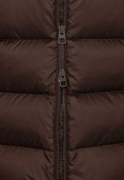 Marc O'Polo Coat Long Fix Hood With Drawstring Long Zipper - Donsjas - Hickory Brown -Modex Winkel 7733b8d6738d4db7baabe02a061e4e32