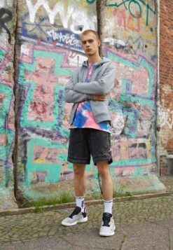 Jordan Hoodie - Sweater Met Rits - Carbon Heather