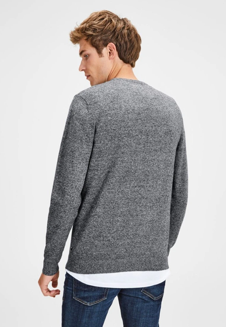 Jack & Jones Ebasic Crew Neck Noos - Trui - Blue/Grey 3 Jack & Jones Ebasic Crew Neck Noos - Trui - Blue/Grey - Afbeelding 3