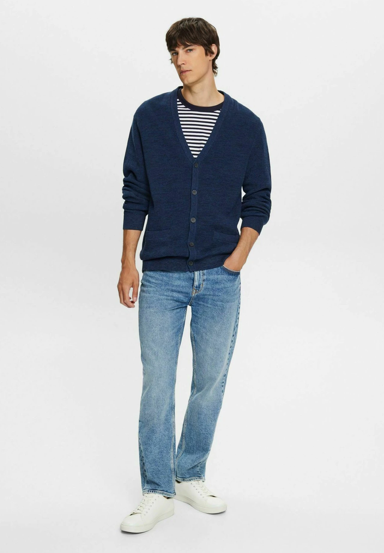 ESPRIT Vest - Navy 2 ESPRIT Vest - Navy - Afbeelding 2