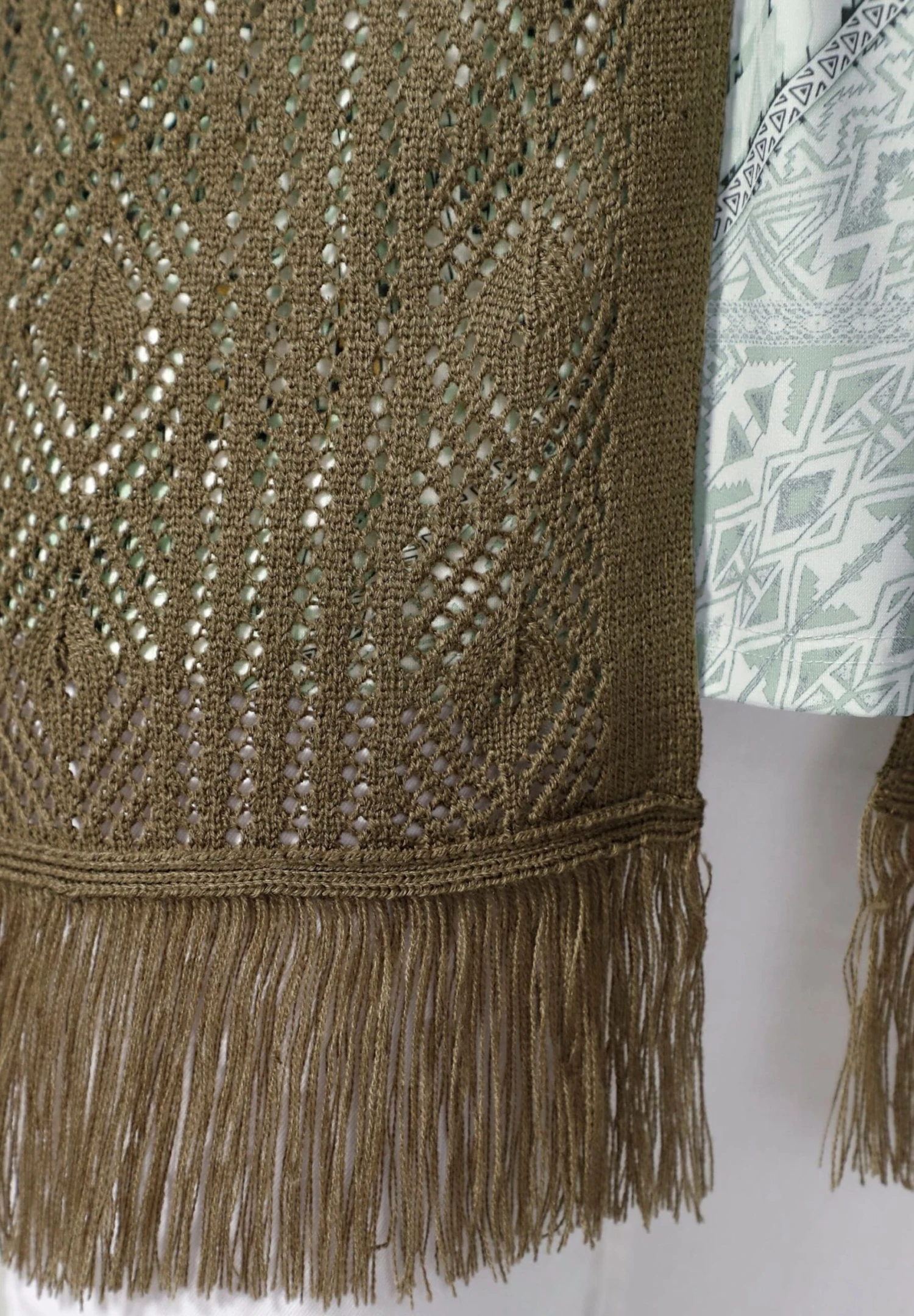 Long - Vest - Oliv 8 Long - Vest - Oliv - Afbeelding 8