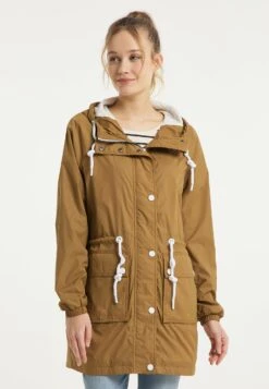 Dreimaster Boundry - Parka - Dunkelsand
