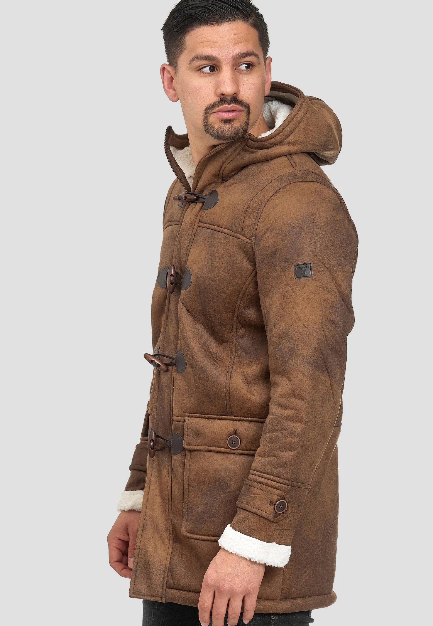 Indicode Jeans Winterjas - Brown Sugar 5 Indicode Jeans Winterjas - Brown Sugar - Afbeelding 5