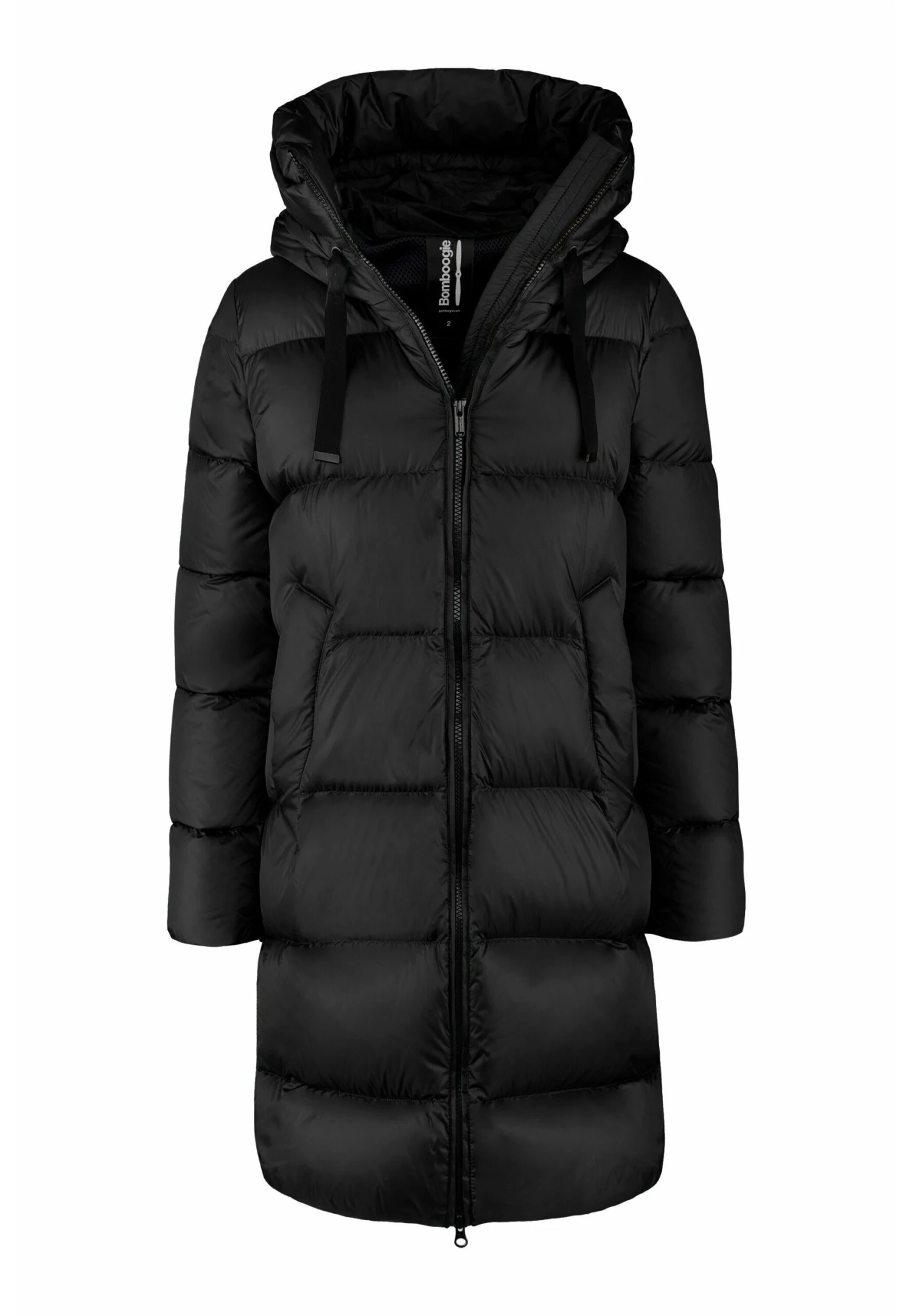 BOMBOOGIE Geneva Long - Donsjas - Black 1 BOMBOOGIE Geneva Long - Donsjas - Black