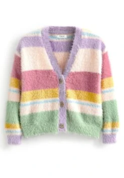 Next Fluffy Stripe Standard - Vest - Pink -Modex Winkel 7f814c47affb45b3a347f4d7795888e2