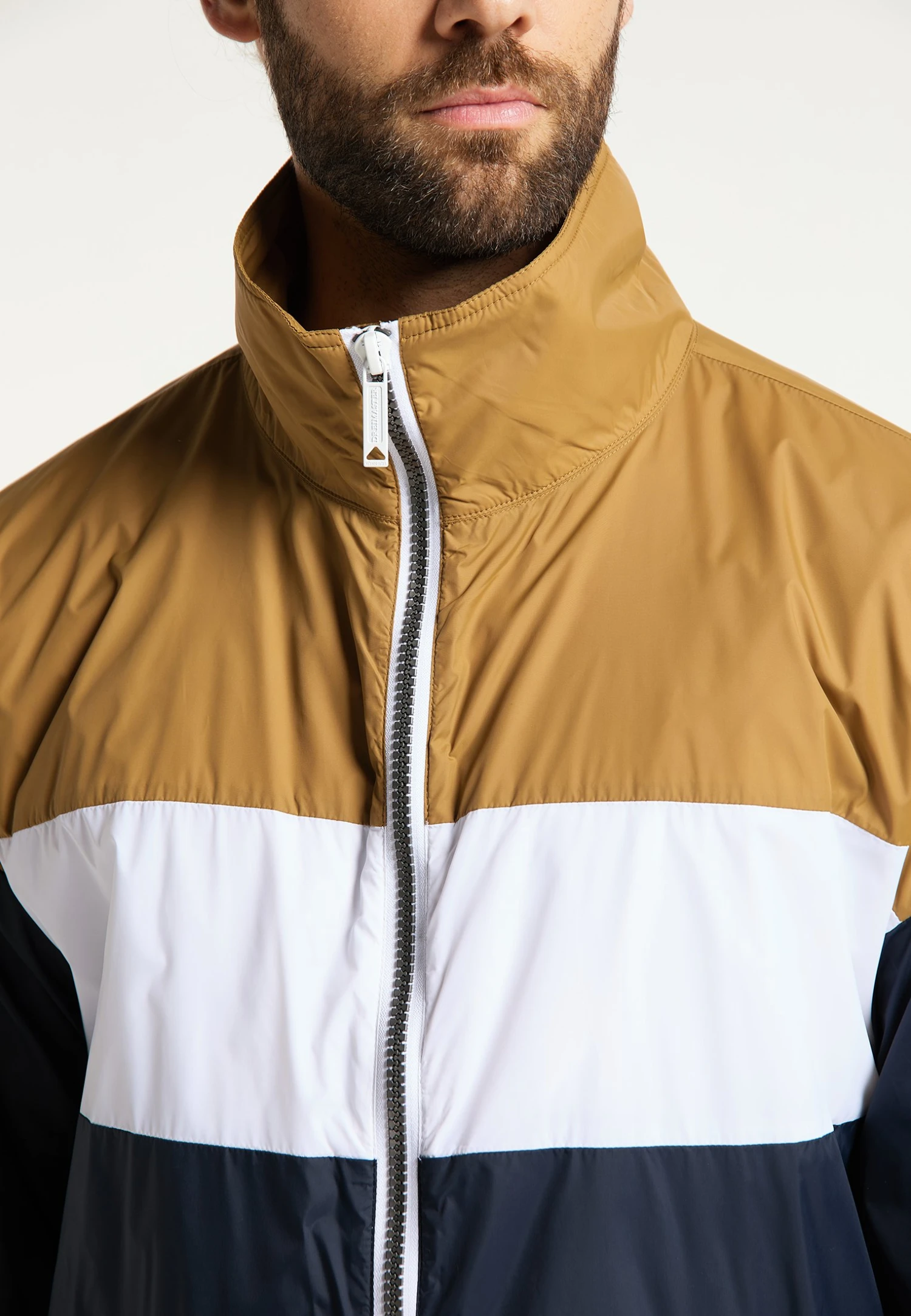 Dreimaster Boundry - Lichte Jas - Dunkelsand Nachtblau 4 Dreimaster Boundry - Lichte Jas - Dunkelsand Nachtblau - Afbeelding 4