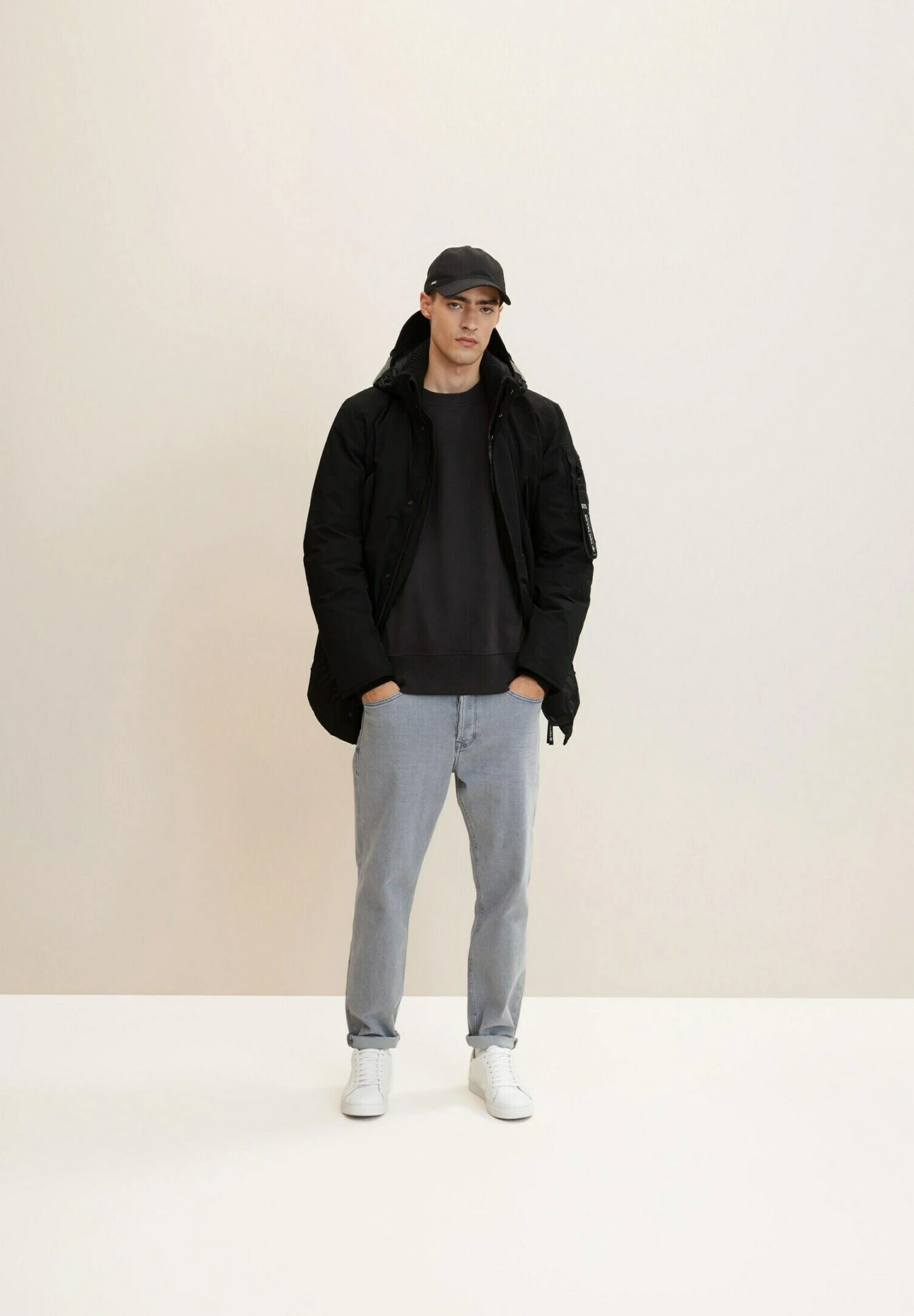 Tom Tailor Mit Kapuze - Parka - Black 2 Tom Tailor Mit Kapuze - Parka - Black - Afbeelding 2