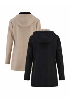 Wende - Halflange Jas - Schwarz Sand -Modex Winkel 81f215878e37412db4723c068404f253