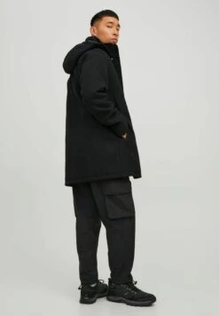 Jack & Jones Technische - Halflange Jas - Black -Modex Winkel 83e80c0f0ae74f1a8e605b353471b04e