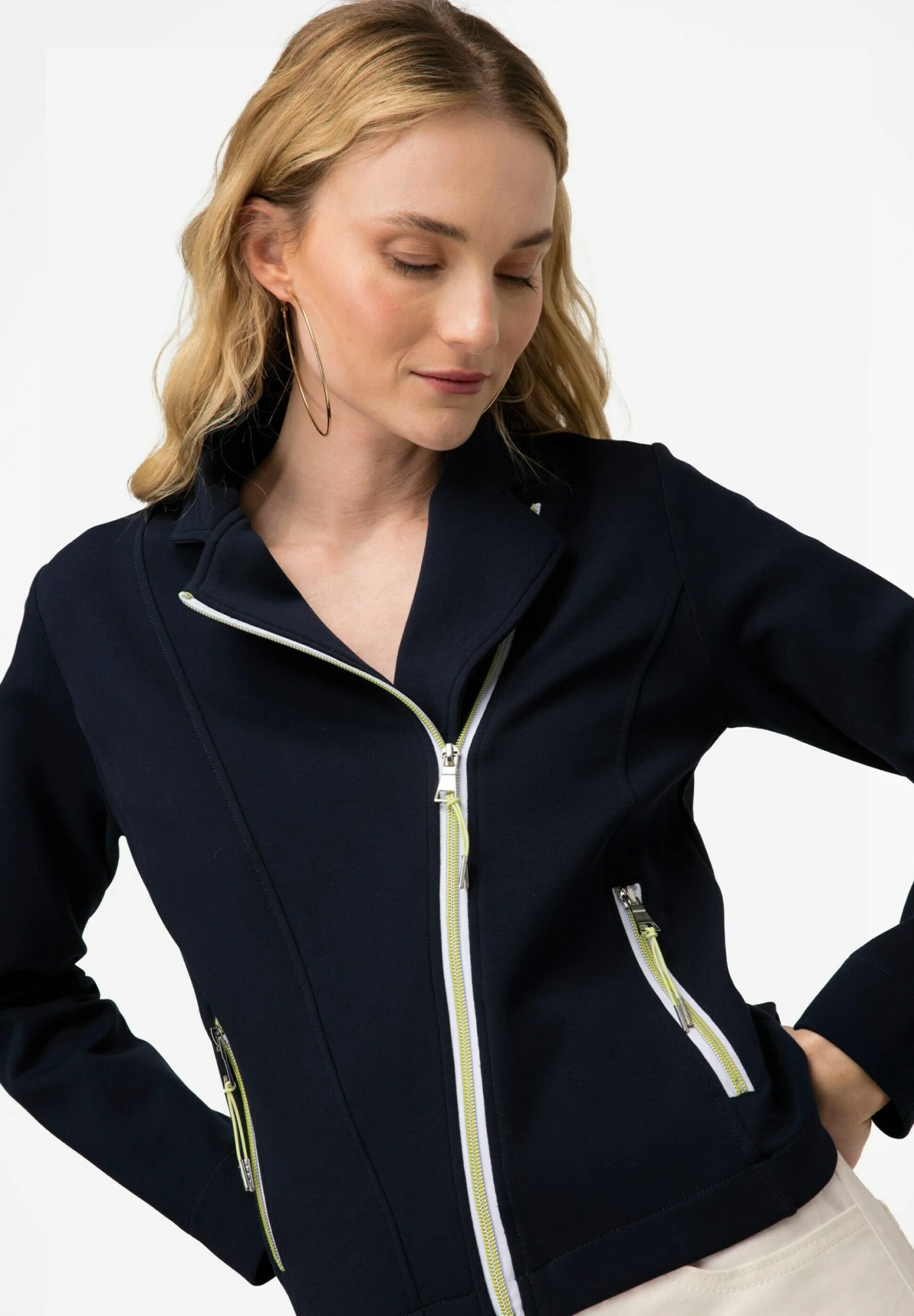 Lichte Jas - Marine 3 Lichte Jas - Marine - Afbeelding 3