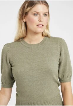 B.young Bynonina Short Sleeve - Sweater - Mel.Sea Green -Modex Winkel 84e0637316924903bfc6e5d23ed5efcc